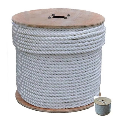 Cuerda de poliéster resistente a los rayos UV de alta resistencia y resistente a productos químicos para uso marino e industrial