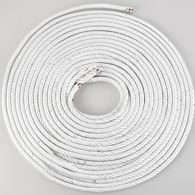 Cuerda de poliéster resistente a los rayos UV de alta resistencia y resistente a productos químicos para uso marino e industrial