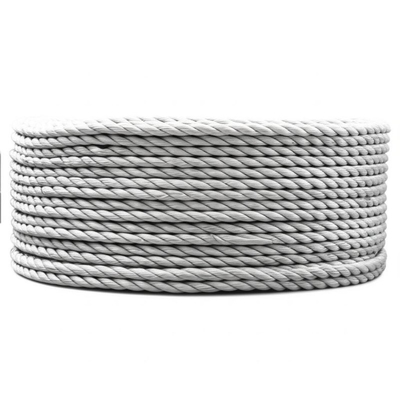 Cuerda de poliéster resistente a los rayos UV de alta resistencia y resistente a productos químicos para uso marino e industrial