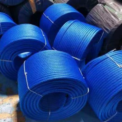 Safety Tested Playground Rope Soft Polyester Combination Rope for Child-Safe Play StructuresUV Resistance 16mm 500m 