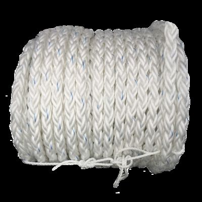 8 Strand PP Rope with Easy Splicing Chemical Resistance and UV Resistance for Marine and Aquaculture Use