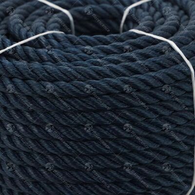 Ventas Calientes Cuerda de PP Trenzada de 3 Cabos Cuerda de Polipropileno 6mm-40mm Tamaño 200m/220m Longitud Para Embalaje