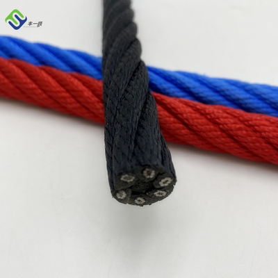 Cuerda de alambre del polipropileno de la combinación 16m m 18m m para el patio