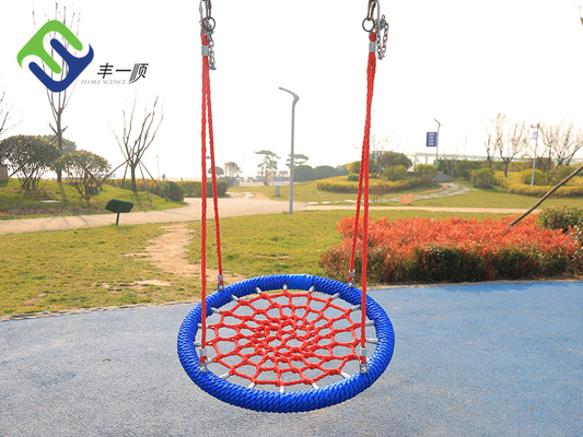 La cuerda de la web de araña de la jerarquía balancea el patio al aire libre comercial del 100cm