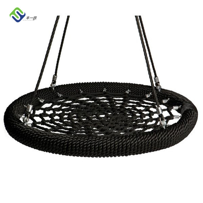 Putrefacción neta del oscilación el 100cm del patio negro del jardín resistente para los niños
