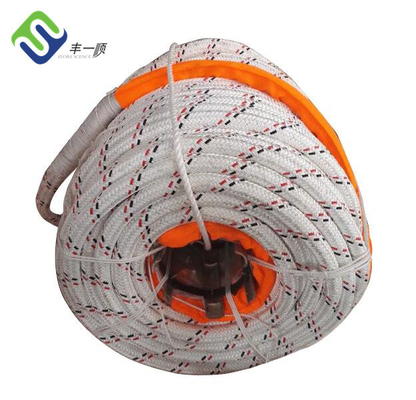 12 hebras de cuerda UHMWPE núcleo doble trenzado cuerda UHMWPE Hawser cuerda de barco