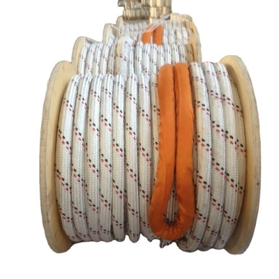 12 hebras de cuerda UHMWPE núcleo doble trenzado cuerda UHMWPE Hawser cuerda de barco