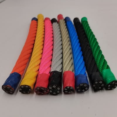Cuerda de alambre de la combinación del poliéster de 6*8 FC 16m m 18m m 20m m para el patio