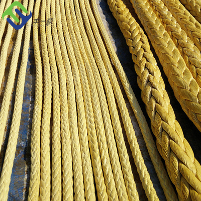 Resistente ULTRAVIOLETA flotante de la cuerda los 40mmx300m UHMWPE de los espectros del filamento del infante de marina 12