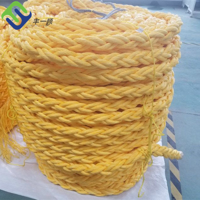 Cuerda flotante Marine Mooring Polypropylene Braided Rope de los PP del filamento de la nave 8