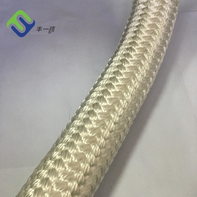 Carga pesada doble trenzado 48 mm Nylon Ship amarre cuerda poliamida 2 pulgadas cuerda marina