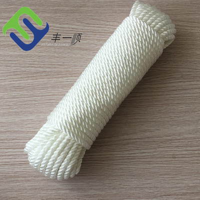 Alta tensión 3 hebras torcidas 4mm-60mm de nylon cuerda de amarre para buques poliamida Barco de vela
