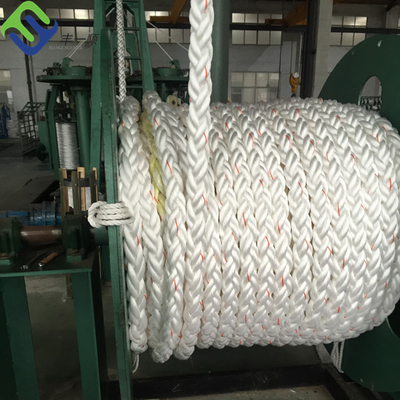 El filamento 8 trenzó a Marine Polyester Fiber Rope 48m m con color modificado para requisitos particulares
