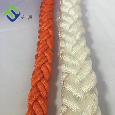 El filamento 8 trenzó a Marine Polyester Fiber Rope 48m m con color modificado para requisitos particulares