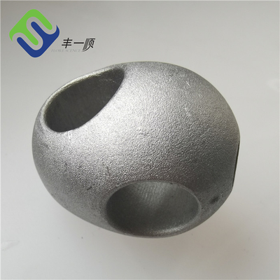 Sujetador de cuerda de conector de cuerda cruzada de aluminio al aire libre para red de escalada de patio