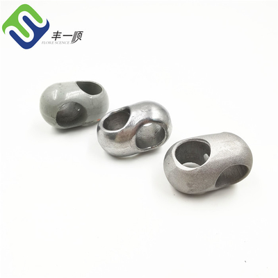 Sujetador de cuerda de conector de cuerda cruzada de aluminio al aire libre para red de escalada de patio