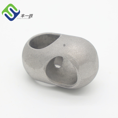 Sujetador de cuerda de conector de cuerda cruzada de aluminio al aire libre para red de escalada de patio
