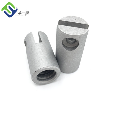 Hebillas de aluminio netas de la cuerda del conector 16m m de la cuerda del patio que suben 6063