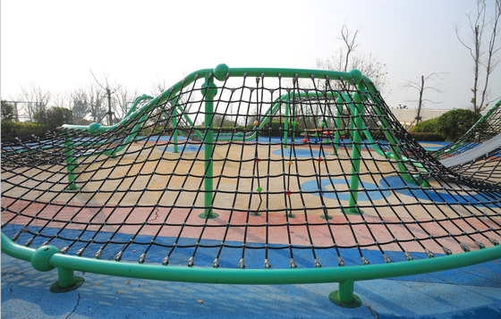 Juegos al aire libre de la cuerda del patio de Comercial para subir de los niños