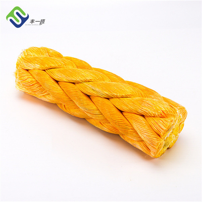 12 cable los 48mm*200m trenzado marino del filamento UHMWPE para el amarre del buque