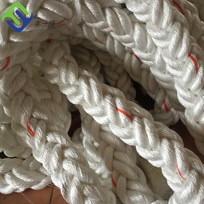 Certificado de nylon de 8 del filamento ABS de la poliamida el 100% Marine Mooring Hawser Rope With