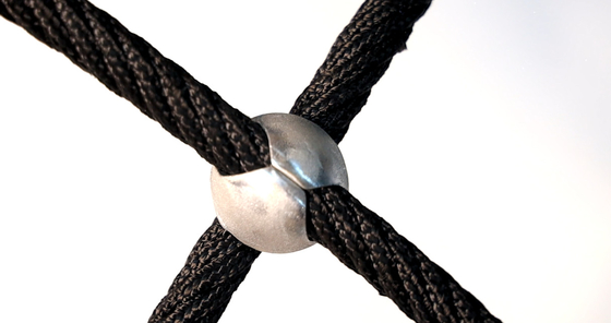 Accesorios de conexión de cuerda para patios de juego para cuerda combinada de 16 mm