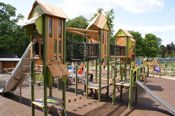 Túnel al aire libre de la red de la cuerda de los niños del patio con tamaño modificado para requisitos particulares